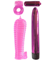Coffret 4 sextoys rose Classix - R545112